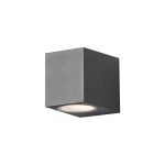 D'Lite LED Wandleuchte Vrebos Aluminium Schwarz | Geeignet Für 1x GU10