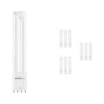 Mehrfachpackung 10x Ledvance Dulux-L LED 8W - 830  | Ersatz Für 18W