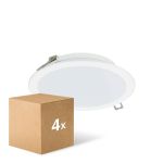 Mehrfachpackung 4x Philips LED Deckenstrahler Ledinaire DN065B Metall Weiß 19W 2000lm 110D - 830-840-865 CCT | 225mm - Ausschnitt 200mm - IP20
