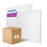 Mehrfachpackung 4x Philips LED Panel Ledinaire RC065B 28W 3400lm - 830-835-840 CCT | 60x60cm - UGR <19