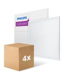 Mehrfachpackung 4x Philips LED Panel Ledinaire RC065B 28W 3400lm - 840  | 60x60cm - UGR <19