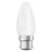 Ledvance Classic Performance LEDbulb B22d Kerze Fadenlampe Matt 4.8W 470lm - 827  | Dimmbar - Ersatz für 40W