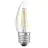 Ledvance Classic LED E27 Kerze Fadenlampe Klar 4W 470lm - 827 | Ersatz für 40W