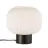 Nordlux Milford Tischlampe Glas Schwarz | Geeignet für E27