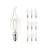 Mehrfachpackung 10x Philips Corepro LEDcandle E14 Gebogen-tip Fadenlampe Klar 2W 250lm - 827  | Ersatz für 25W