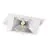 LED Deckenstrahler Wandwasher Wandy mittel Weiß 27W 3850lm 78x100D - 840 238x145mm