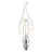 Philips Corepro LEDcandle E14 Gebogene Spitze Fadenlampe Klar 2W 250lm - 827  | Ersatz für 25W