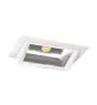 LED Deckenstrahler Wandwasher Wandy Maxi Weiß 46W 6400lm 70x75D - 840 238x145mm