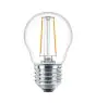 Philips Corepro LEDluster E27 Kugel Fadenlampe Klar 2W 250lm - 827  | Ersatz für 25W