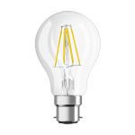 Ledvance Classic Performance LEDbulb B22d Birne Fadenlampe Klar 7W 806lm - 827  | Dimmbar - Ersatz für 60W
