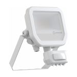 Ledvance Led-Scheinwerfer Aluminium Weiß 8W 1200lm 100D - 840  | IP65 - Bewegungs- Und Lichtsensor - Symmetrisch