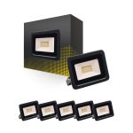 Mehrfachpackung 6x LED-Scheinwerfer 20W 2000lm 100D - 840  | IP66 - Symmetrisch