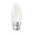Osram LED B22D Kerze Fadenlampe Matt 4W 470lm - 827  | Ersatz für 40W