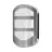 Ledvance LED Wandleuchte Endura Stil Plate Rostfreier Stahl 12W - 830 