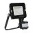 Ledvance LED-Scheinwerfer Kompakt Schwarz 10W 1000lm 100D - 840  | IP65 - Symmetrisch - Bewegungs- und Lichtsensor