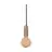 Ledvance Vintage 1906 Pendulum Rund Gold Braun | Geeignet für E27