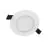 Ledvance Downlight Alu Aluminium Weiß 9.5W 900lm 90D - 840 Kaltweiß | Ausschnitt 100 - IP44 - Dali Dimmbar 