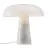 DFTP by Nordlux Glossy Tischlampe Marmor und Glas Weiß | 320mm - Geeignet für E27