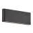 Nordlux Kniver Wandleuchte Aluminium Schwarz 10W 800lm - 830 