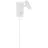 Nordlux LED Wandleuchte Omari Weiß 3.2W 320lm 41D - 827  | Dimmbar - Schwenkbar