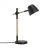 Nordlux Theo Tischlampe Metall und Holz Schwarz | Geeignet für GU10