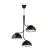 DFTP by Nordlux Pendelleuchte Tullio Metall Schwarz | E14 