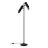 DFTP by Nordlux Rochelle Boden Lamp Metall Schwarz | 76mm - Geeignet für 2x GU10