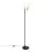 Nordlux Wilson Boden Lamp Glas und Metall Schwarz | Geeignet für G9