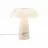 DFTP by Nordlux Glossy Tischlampe Marmor und Glas Rosa | 220mm - Geeignet für E14