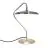 DFTP by Nordlux Artist Tischlampe Metall Rostfreier Stahl 15W 1100lm - 930  | Höchste Farbwiedergabe