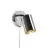 Nordlux Explore Wandleuchte Metall und Ceramic Chrome | Geeignet für GU10