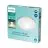 Philips LED Deckenleuchte Canopus Weiß 17W 1500lm - 827  | IP44