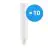 Mehrfachpackung 10x Ledvance Dulux-D LED 9W - 830  | Ersatz Für 26W