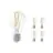 Mehrfachpackung 5x Calex Smart Tuya Wifi E27 Birne Fadenlampe 7W 806lm - 818-830 Abstimmbares Weiß | Dimmbar - Ersatz für 60W