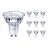 Mehrfachpackung 10x Philips Corepro LED Spot GU10 PAR16 4W 345lm 36D - 830 Warmweiß | Ersatz für 50W