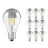 Mehrfachpackung 10x Ledvance CLASSIC LED E27 Birne Fadenlampe Klar 6.5W 650lm - 827  | Ersatz für 50W