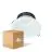 Mehrfachpackung 4x Philips LED Deckenstrahler Coreline DN142B Aluminium Weiß 19.2W 2300lm 60D - 840  | Ausschnitt 200mm - IP20 - Weiß Reflektor