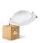 Mehrfachpackung 4x Ledvance LED Deckenstrahler Alu DN200 25W 2250lm 100D - 830  | 215mm - IP44 
