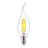 Philips MASTER LED E14 Gebogen-tip Kerze Fadenlampe Klar 3.4W 470lm - 922-927 Dim To Warm | Höchste Farbwiedergabe - Dimmbar - Ersatz Für 40W