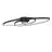 Eglo Deckenleuchte Gianella Stahl Schwarz 38W 4400lm - 830  | Dimmbar