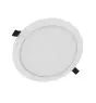 Ledvance Downlight Alu Aluminium Weiß 19W 2000lm 90D - 840 Kaltweiß | Ausschnitt 205 - IP44 - Dali Dimmbar 