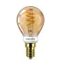 Philips Master Value LED Lustre E14 Kugel Fadenlampe Klar 2.6W 136lm - 918 Extra Warmweiß | Höchste Farbwiedergabe - Dimmbar - Ersatz für 15W