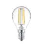 Philips Master Value LED Lustre E14 Kugel Fadenlampe Klar 3.4W 470lm - 927 Extra Warmweiß | Höchste Farbwiedergabe - Dimmbar - Ersatz für 40W