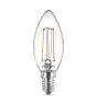 Philips Corepro LED Kerze E14 Fadenlampe Klar 2W 250lm – 840  | Ersatz für 25W