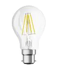 Ledvance Classic Performance LEDbulb B22d Birne Fadenlampe Klar 7W 806lm - 827  | Dimmbar - Ersatz für 60W