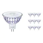 Mehrfachpackung 10x Philips Corepro LEDspot GU5.3 MR16 7W 621lm 36D - 830  | Ersatz für 50W