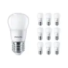 Mehrfachpackung 10x Philips Corepro LEDluster E27 Kugel Matt 2.8W 250lm - 827  | Ersatz für 25W