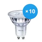 Mehrfachpackung 10x Philips Corepro LEDspot GU10 PAR16 4W 350lm 36D - 840  | Ersatz für 50W