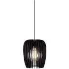 Nordlux Pendelleuchte Tribeca 24 Schwarz Holz | E27 Max 60W