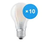 Mehrfachpackung 10x Ledvance CLASSIC LED E27 Birne Fadenlampe Matt 6.5W 806lm - 827 Extra Warmweiß | Ersatz für 60W